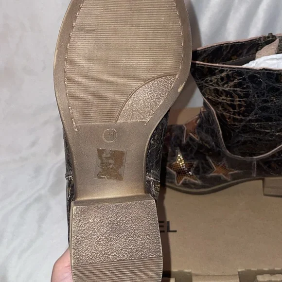 NWT SHERIDAN MIA STARR Crinkle Finish Bootie - Picture 11 of 11